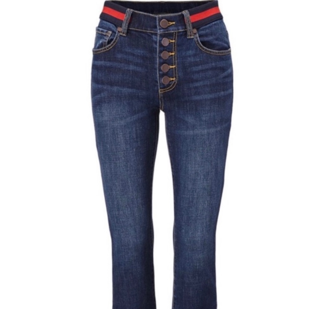 CAbi size 2 Button Fly Skinny Jeans NWOT